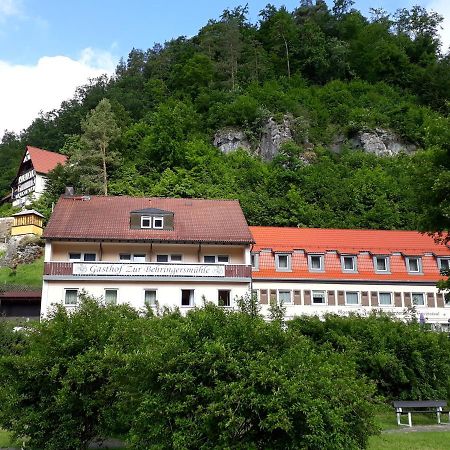Gasthof Zur Behringersmuhle Hotel Goessweinstein Buitenkant foto