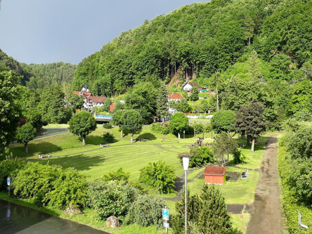 Gasthof Zur Behringersmuhle Hotel Goessweinstein Buitenkant foto