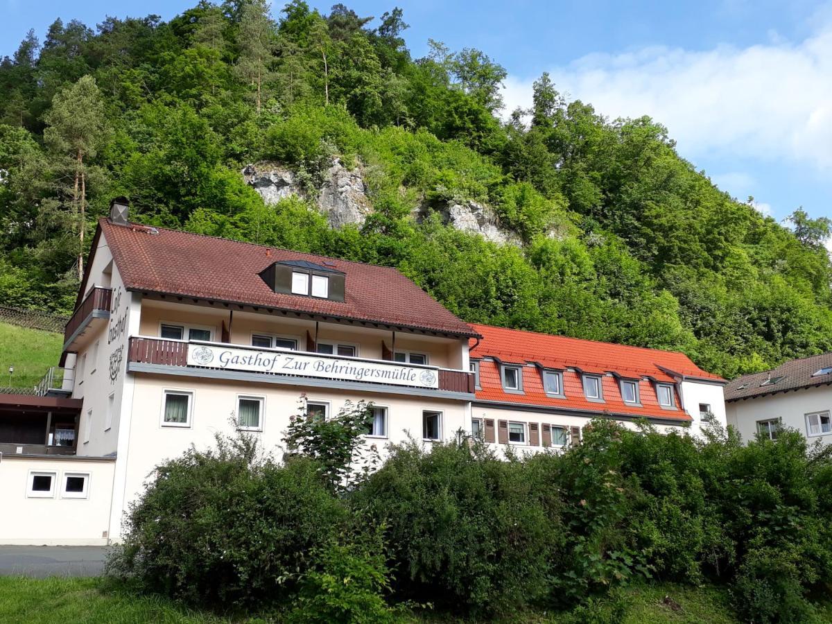 Gasthof Zur Behringersmuhle Hotel Goessweinstein Buitenkant foto